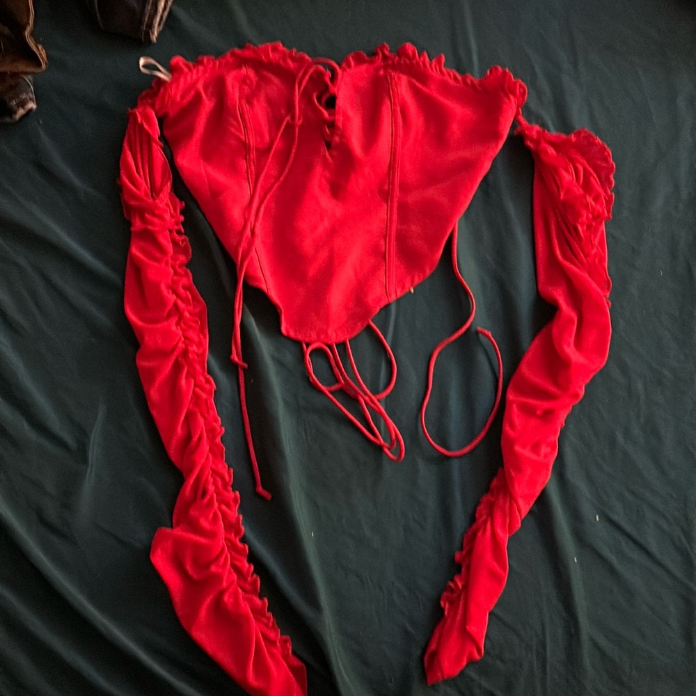 Women’s lace up top